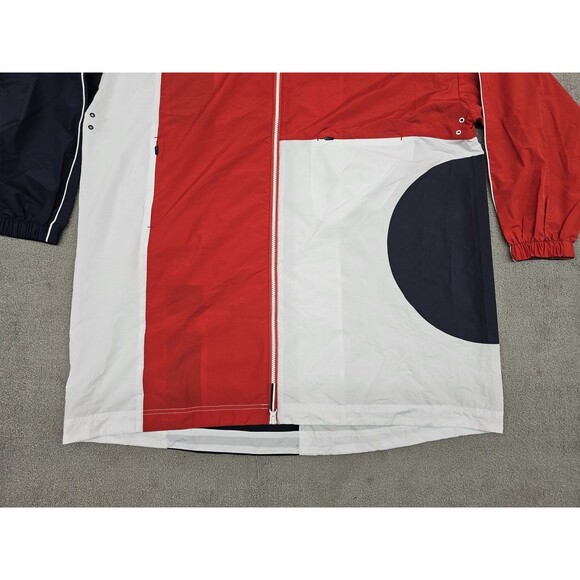 Lacoste Men's SPORT French Sporting Spirit Edition Oversized Raincoat M/L Multi - Picture 7 of 11